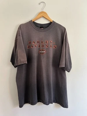 Camiseta Harley Davidson De Colección Las Vegas Negra Talla 3X Grande Hecha en EE. UU. Foto 1 de 4