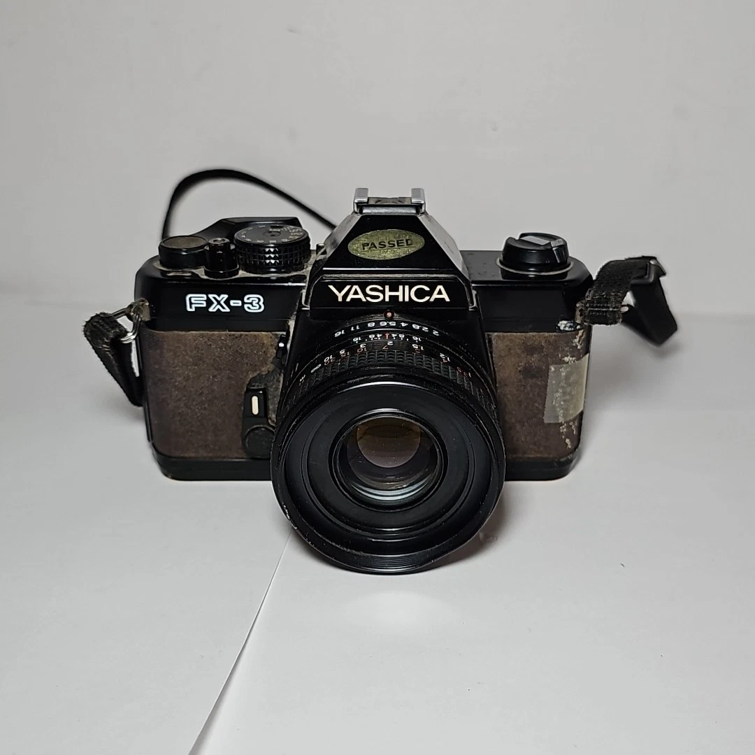 【実写確認整備品】ヤシカFX-3キャメルレザー仕様／トキナー28mmf2.8付 Film Yashica Fx-3 Cameras for sale | eBay