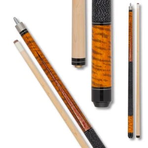 NB15 Palisander Pool Queue 19oz mit Birdseye Points & Wrap Billard Stick - Bild 1 von 7