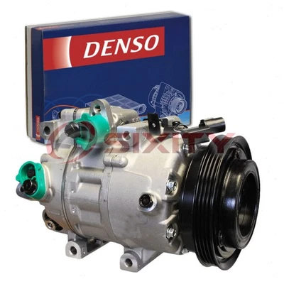 Compressor CA Denso e embreagem para 2007-2012 Hyundai Elantra 2.0L L4 aquecimento wj - Imagem 1 de 4