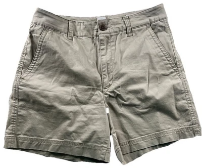 Шорты женские Gap Girlfriend размер 8 хаки 5 дюймов внутренний шов эластичные - Изображение 1 из 4