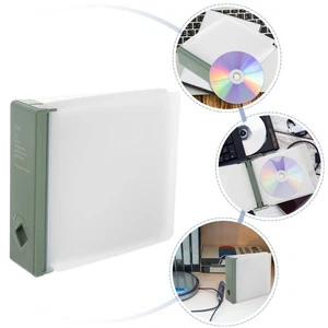  Cd Case Large Capacity Plastic Dvd Case Portable Cd Case Holder Disc Storage - Afbeelding 1 van 12
