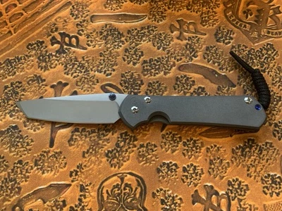 Chris Reeve Large Sebenza 31 L31-1010 MagnaCut Tanto Titanium USA Made - Image 1 of 4