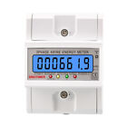 3 Phase 4 Wires Electric Energy Meter Din Rail KWh Meter 50/60HZ 100A for Indoor