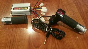 Controller - 48V Currie eZip 1000, Stealth 1000, Throttle AND Controller KIT - Picture 1 of 13
