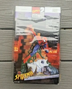 MARVEL COMICS FIGURES " SPIDER-MAN " FIGURE & BASE LEVEL 2 SERIES MODEL 48658 FS - Picture 1 of 9