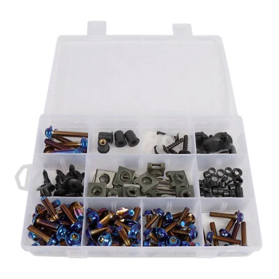 Kit de tornillos de carrocería de carenado de acero inoxidable para BMW R1100RT R1100 R1150RT Foto 1 de 4