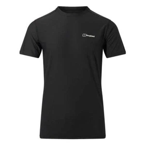 Berghaus Mens 24/7 Tech Tee Super Stretch Crew Black - Picture 1 of 10