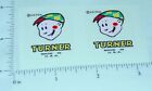 Pair Turner Boy Logo Door Stickers TU-001