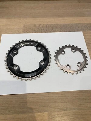 NUEVO Anillos de cadena Shimano XT FC-M8000 36-26T Dyna-Sys 11 MTB NUEVO Foto 1 de 4