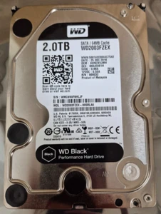 Western Digital WD Black 2TB Hard Drive HDD WD2003FZEX-00SRLA0 - Afbeelding 1 van 3