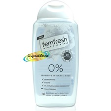 Femfresh 0% Sensitive Intimate Wash Soap & Fragrance Free 250ml