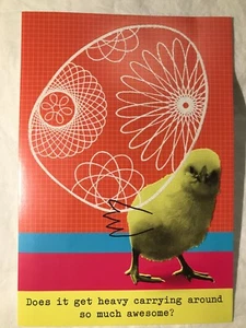 Hallmark Easter Greeting Card "Does it get heavy carrying around so... "NEW(A12) - Picture 1 of 5