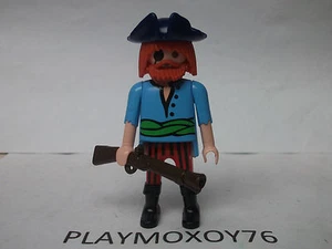PLAYMOBIL. TIENDA PLAYMOXOY76. FIGURA DE PIRATA BARCO GALEON ISLA. - Picture 1 of 1