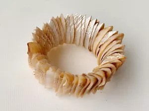 vintage abalone shell elastic bracelet - Picture 1 of 2