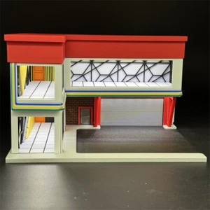1/64 Scale Expansion Hall Garage Miniature Diorama Plastic Assembly Model Kit - Picture 1 of 13