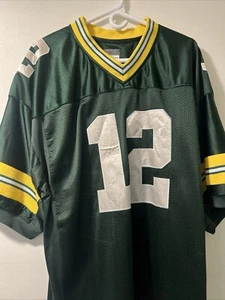 Camiseta verde local XL de los Green Bay Packers #12 de la NFL retroceso - Imagen 1 de 21