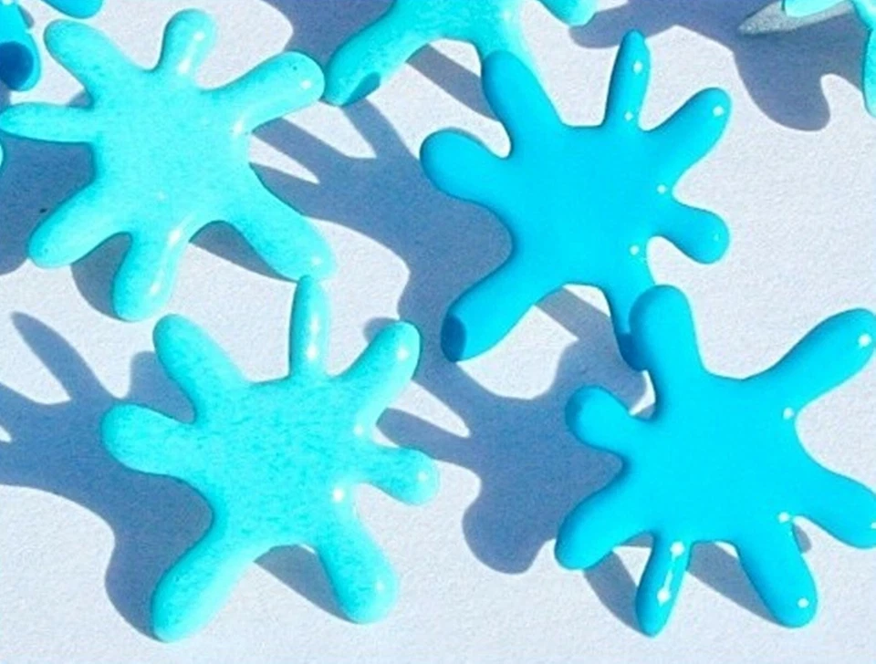 WATER SPLAT BRADS Verano Bebé Baño Piscina Álbum de recortes Fabricación de tarjetas Estampado Foto 1 de 1