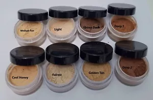 Mica Mineral Magic Foundation Cover Face Powders Makeup Various Shades 3g/6g - Picture 1 of 2