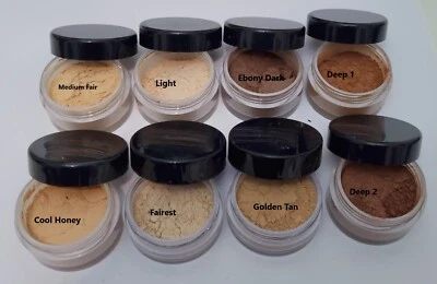 Mica Mineral Magic Foundation Cover Face Powders Makeup Various Shades 3g/6g - Image 1 of 2