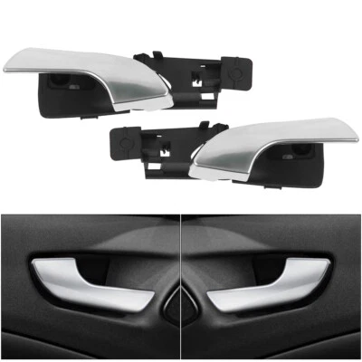 Chrome Car Interior Door Handle Front R+L Fit For 2010-19 Alfa Romeo Giulietta - Изображение 1 из 4