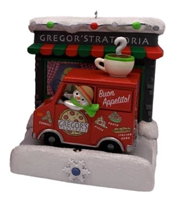 Hallmark Keepsake Happy Holiday Parade Collection Gregor's Trattoria Musical - Picture 1 of 2