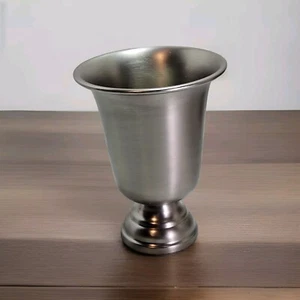 Pottery Barn Siegel Bleistift Tasse Schreibtisch Halter Edelstahl Silber nicht mehr produziert - Bild 1 von 13