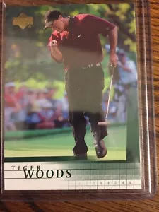 Upper Deck Golf 2001 - Tiger Woods (Rc) - Novato - Tarjeta #1 ¡Tarjeta de novato tigre! T7 - Imagen 1 de 6
