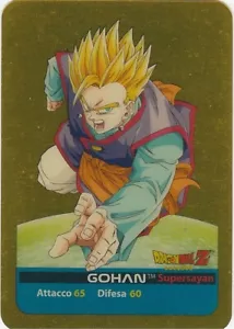 Lamincards Dragon Ball Z Edibas Serie Oro GOHAN N 8 DORATA - Bild 1 von 2