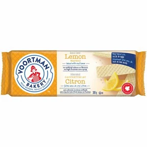 3 Packs of Voortman Bakery Wafer Lemon Cookies 300g Each - Picture 1 of 3