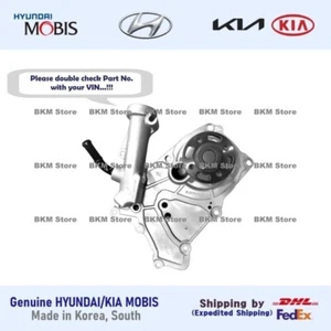 Genuine 251003L100 Coolant Pump Assy for Genesis G90, G80, G70, Kia K900,Stinger - Picture 1 of 9