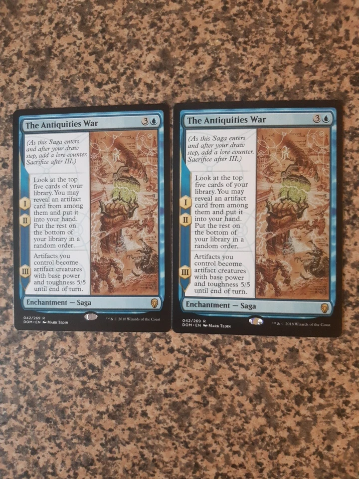 MTG - 2 x The Antiquities War - Dominaria - Image 1 of 1