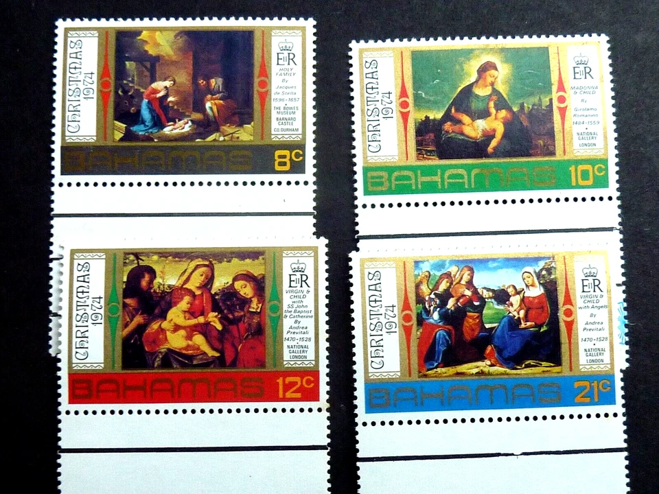 278 T ]  BAHAMAS   - SG 434   - Q E 11 - CHRISTMAS 1974 - M/N/H — 第 1/1 张图片