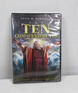NEW The Ten Commandments MOVIE DVD Charlton Heston 10 BIBLE 1956 CLASSIC CECIL - Picture 1 of 4
