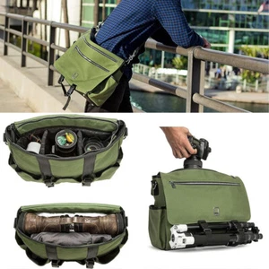 Green Lencca Waterproof Travel Camera Shoulder Bag For  Canon XA10 XA20 XA25 XL2 - Picture 1 of 13