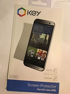 HTC One M9 Twin Pack Screen Protector Guards - Clear SSCM90011GLK Brand New pack - Picture 1 of 4