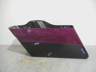 2011 Harley Davidson Electra Glide Ultra Limited Left Saddlebag Purple, Used - Image 1 of 4