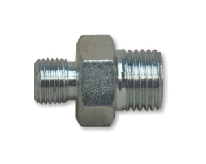 ✔️ Nipplo riduttore M10x1 - R1/4" adattatore filetto esterno ottone MATO - Foto 1 di 1
