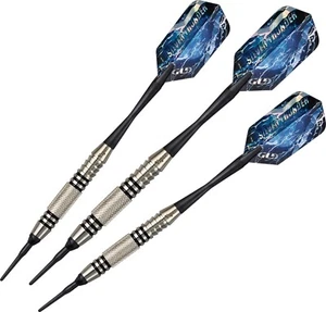 Viper Silver Thunder Soft Tip Darts, 1 Knurled Band, 20 Grams - Picture 1 of 8