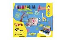 Jovi 300 x Triwax Wax Crayons - Tri-Sided Shape - Odourless - Easy to Wash - For