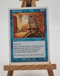 Weise Eule 6. Edition Magic Karte MTG Deutsch (Sage Owl) 95/350 - Bild 1 von 2
