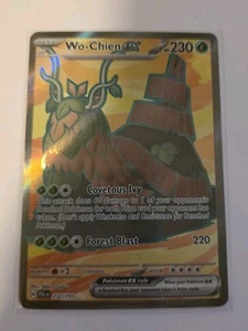 Wo-Chien ex 232/193 Sv02: Paldea Evolved Holo - Imagen 1 de 1