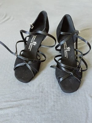 Hochwertige Tanzschuhe Veloursleder Neuwertig!! - Bild 1 von 4