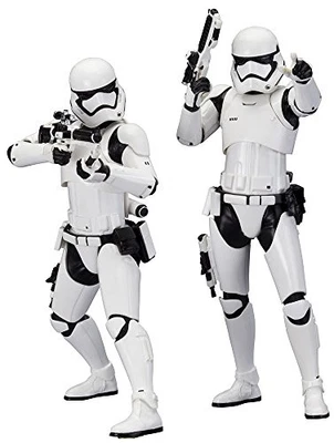 Kotobukiya ARTFX + STAR WARS First Order Storm Trooper paquete de 2 figuras 1/10 Japón Foto 1 de 4