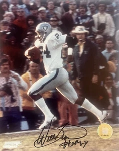 *WILLIE BROWN*SIGNED*AUTOGRAPHED*PHOTO*OAKLAND*RAIDERS*HALL*OF*FAME*COA*8" X 10" - Picture 1 of 3