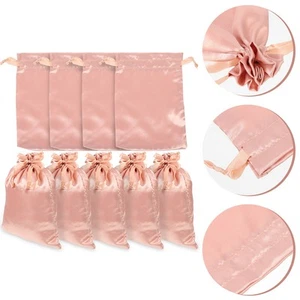 10 Pcs Wig Storage Bags Jewelry Travel Necklace for Extensions Hair Pouch - Picture 1 of 12