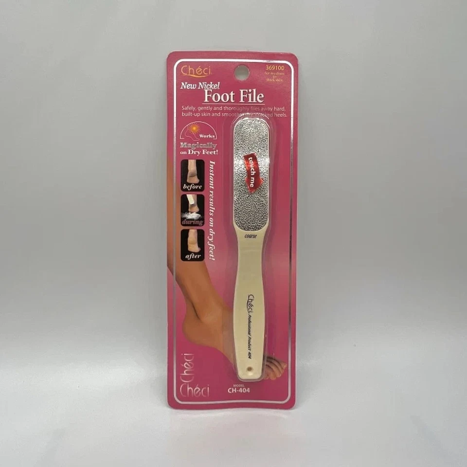 Lima de pie gruesa Checi beige CH-404 pura Foto 1 de 1