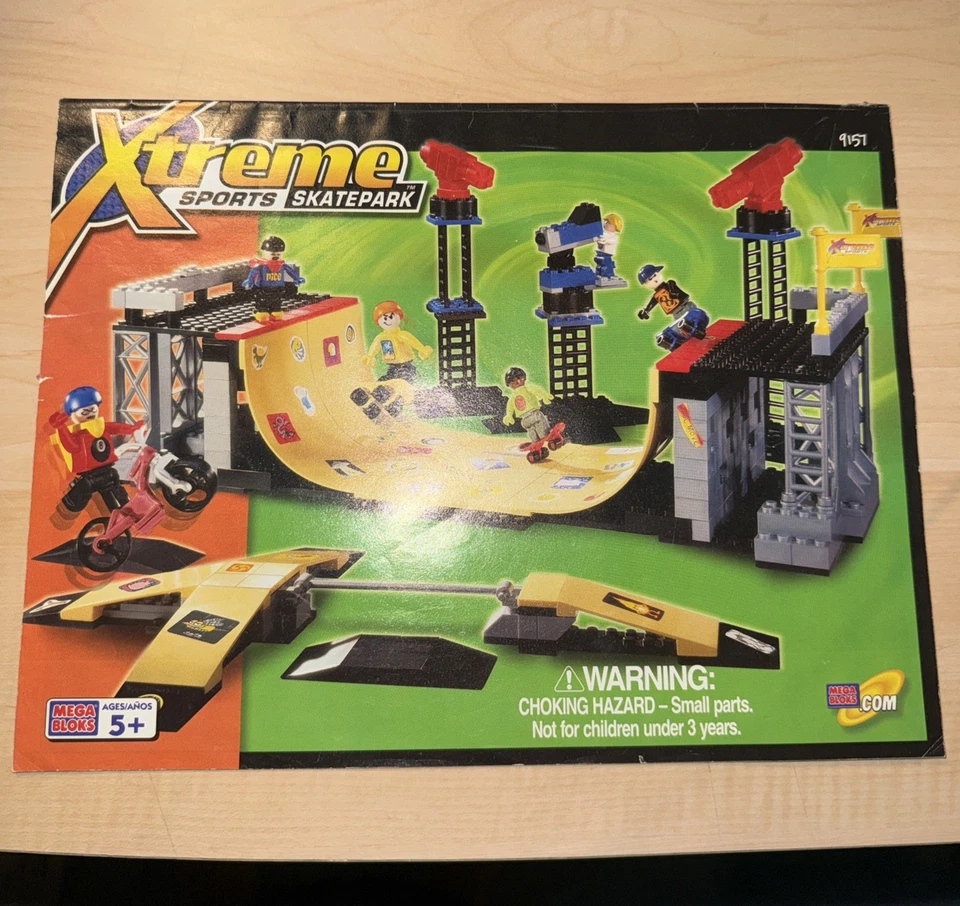 Mega Bloks Instructions For #5611 #9157#9895 Manuals Only! - Image 1 of 4