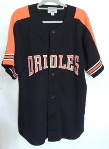 Camiseta deportiva de colección Baltimore Orioles Starter cosida con logotipo XL naranja mangas negra en blanco - Imagen 1 de 10