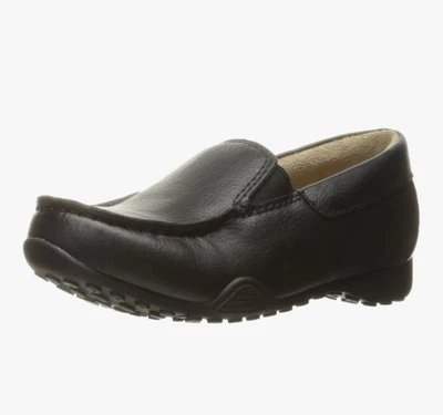 Children's Place  Boys Dress Shoes Black  Size Youth 6 for age 10 to 12 - Image 1 of 4